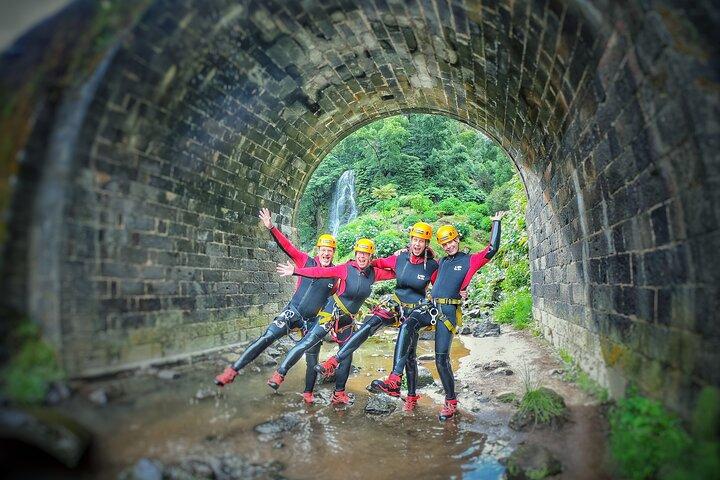Canyoning Experience in Ribeira dos Caldeirões Sao Miguel -Azores