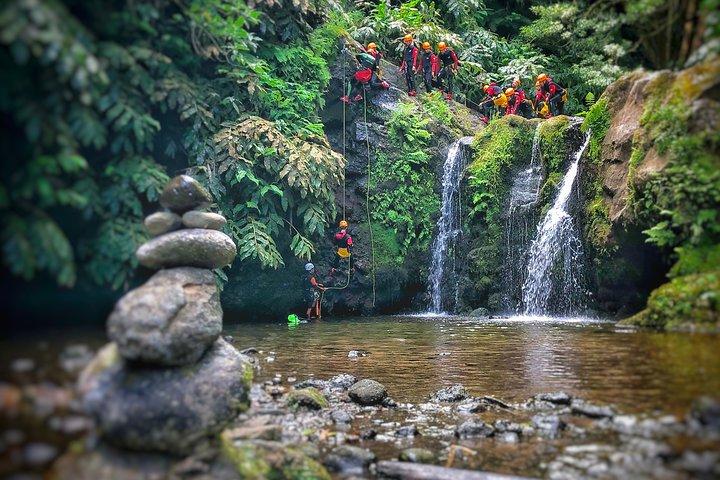 Canyoning Experience in Ribeira dos Caldeirões Sao Miguel -Azores