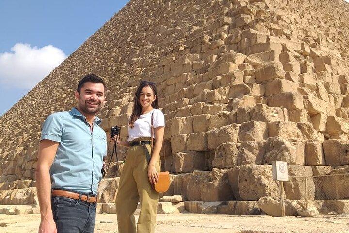 Layover to Pyramids, Sphinx and Egyptian Museum With Camel Ride at Sahara Desert