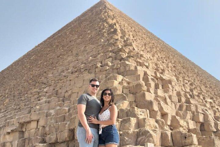 Layover to Pyramids, Sphinx and Egyptian Museum With Camel Ride at Sahara Desert