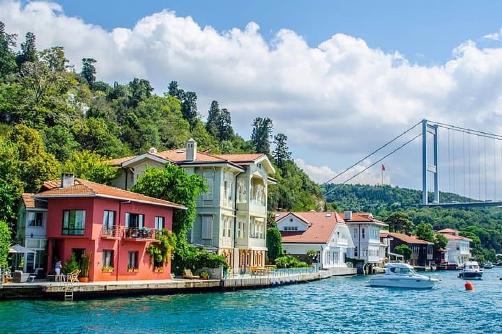 Istanbul Highlights Bosphorus Stops 1 +2 (Europe + Asia)
