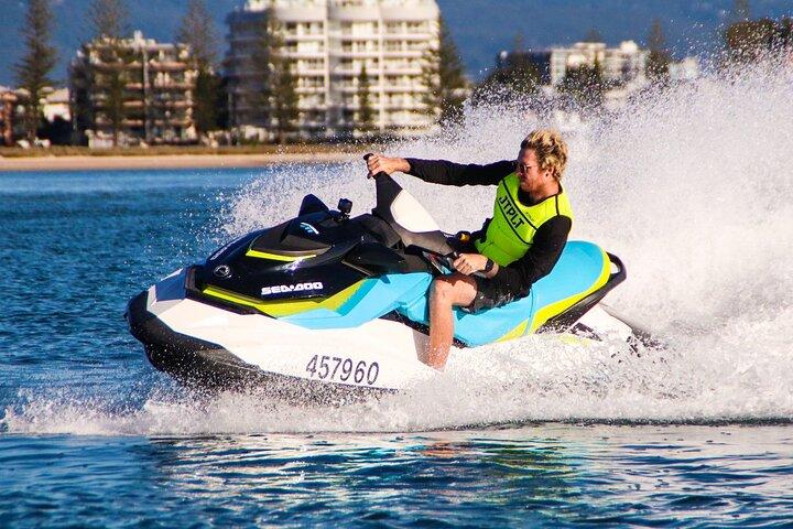 1 Hour Jet Ski Island Safari to South Stradbroke Island