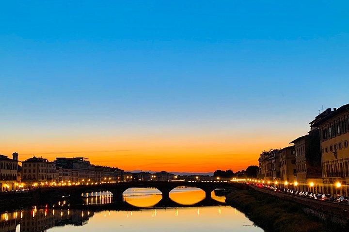 Florence Highlights Walking Tour By Night with Expert Guide