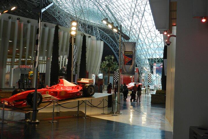 Abu Dhabi Ferrari world entry with return transfers from Dubai