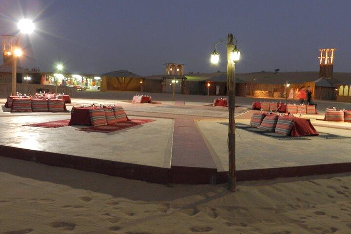 Premium Red Dune Desert Safari,BBQ dinner, camel ride, live show at Majilis camp