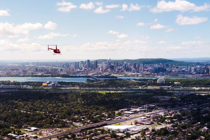 Helicopter Tour Over Montreal