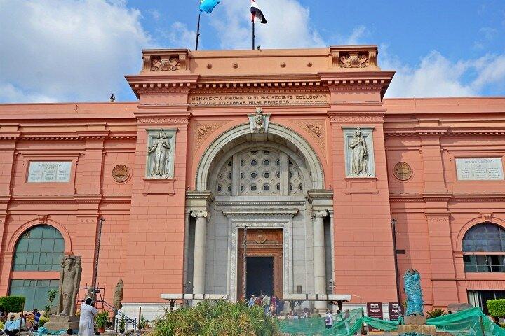 National Museum, Egyptian Museum, and Giza Pyramids