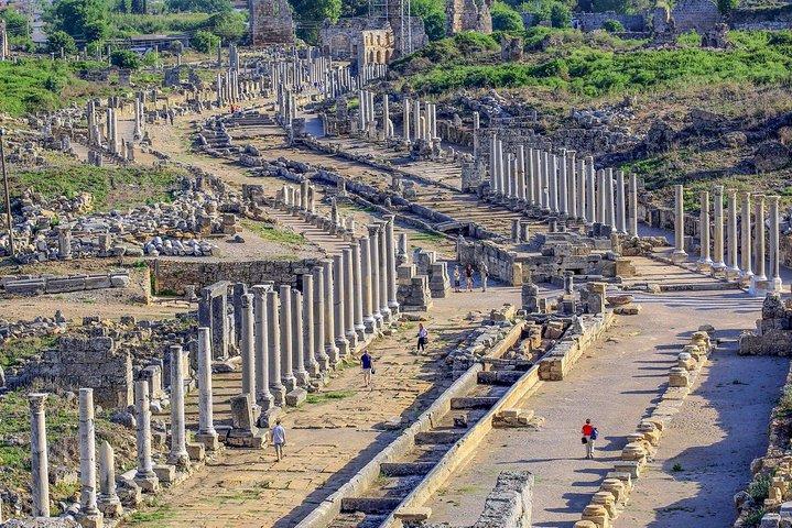 Perge Aspendos Side and Manavgat Waterfall Tour