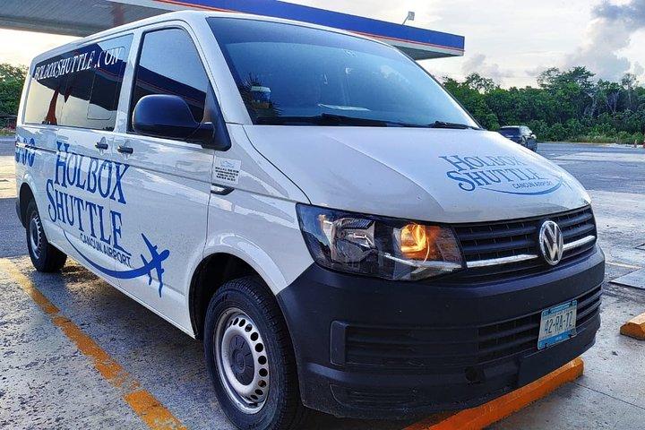Cancun Airport Shared Shuttle to Holbox Chiquila Port