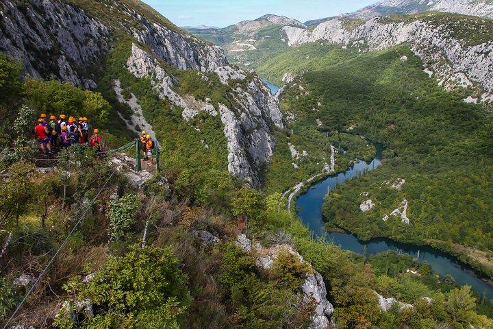 Zipline Croatia: Cetina Canyon Zipline Adventure from Omis