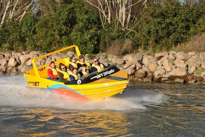 Waimakariri River Jet Boating from Christchurch