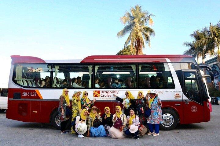 Halong Islands, Cave, Kayak, Bamboo Day Tour w Dragonfly Cruise