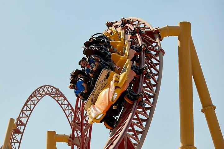 Ferrari world & Warner bros. parks with transfer from Dubai