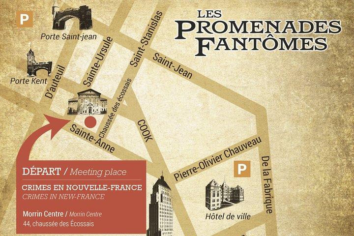 Animated Crime Walking Tour in Old Quebec