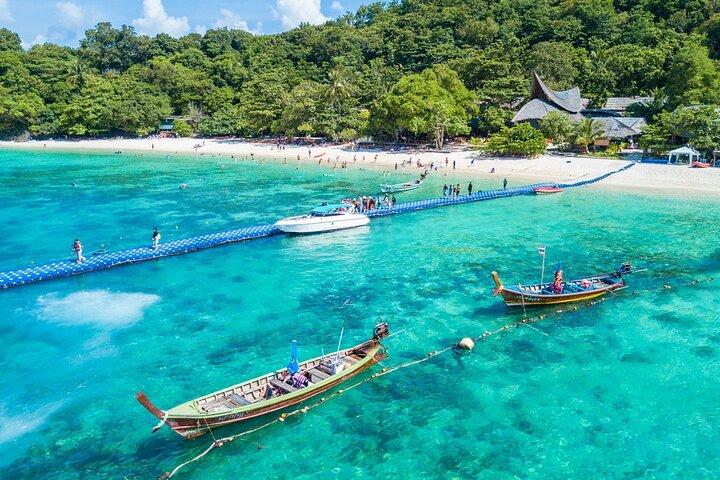 Kahung Beach at Coral Island by Speedboat