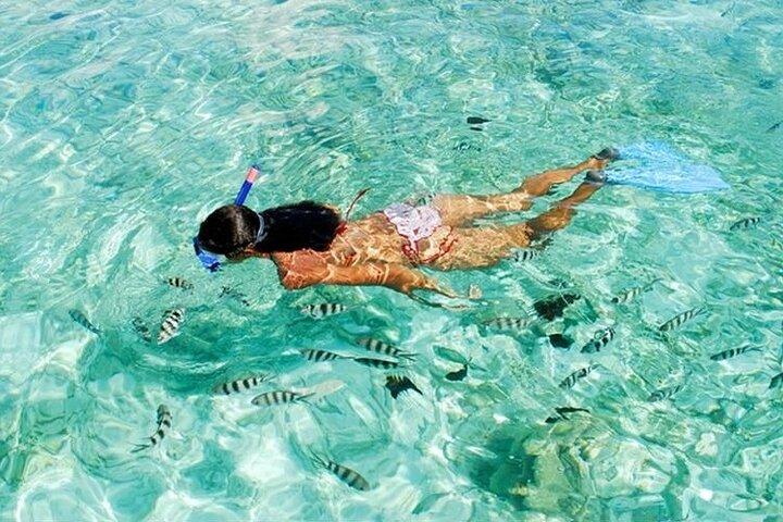 Kahung Beach at Coral Island by Speedboat