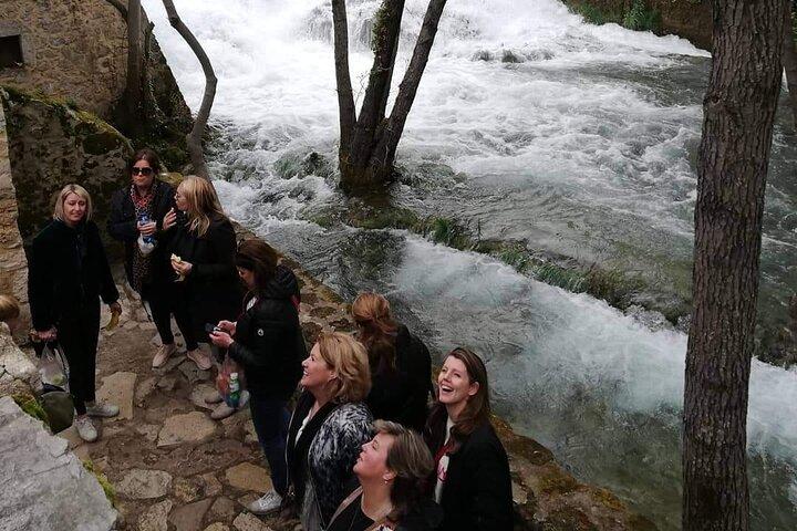 From Split or Trogir: Krka Waterfalls & Primošten Sightseeing
