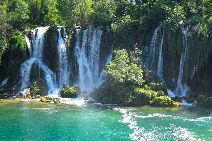 Bosnia Day Trip: Mostar and Kravice Waterfalls by Luxury Minibus