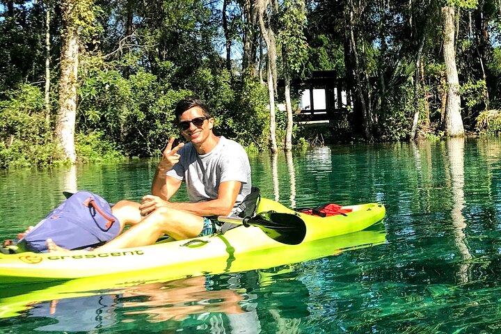 4 Hour Single Kayak Rental In Crystal River, Florida