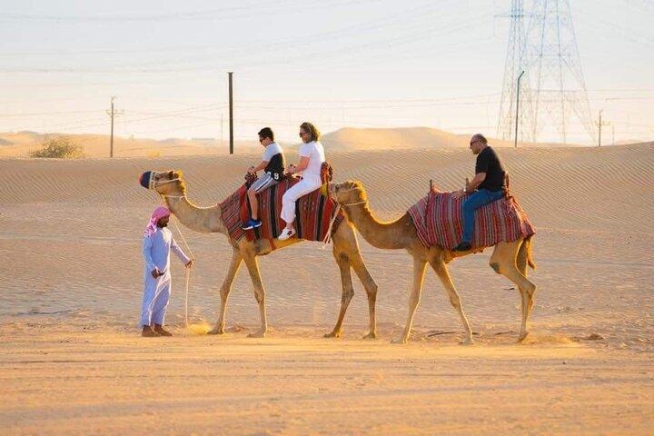 Dubai Red Dune Desert Safari, Camels, Sandboarding & BBQ Options