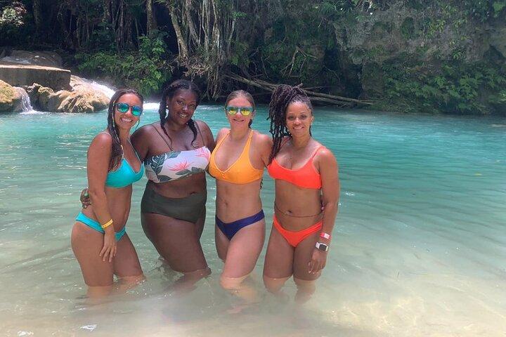 Dunn's River Falls and Blue Hole Combo Tour From Ocho Rios & Runaway Bay