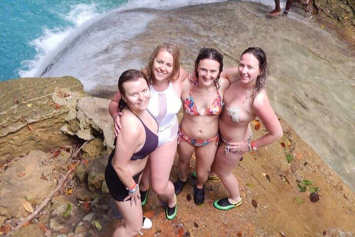 Dunn's River Falls and Blue Hole Combo Tour From Ocho Rios & Runaway Bay