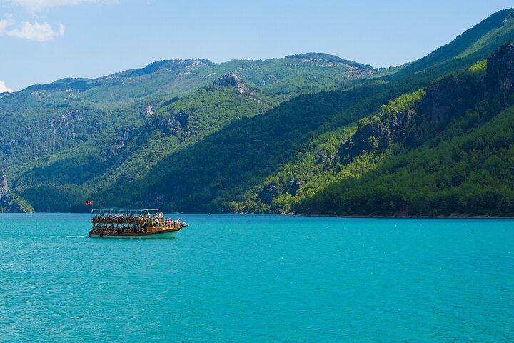 Green Canyon Boat Trip with Lunch and Drinks From Antalya