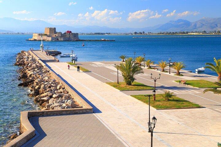 Private Leisure Day Trip to Corinth Canal - Nauplion - Tolo Beach