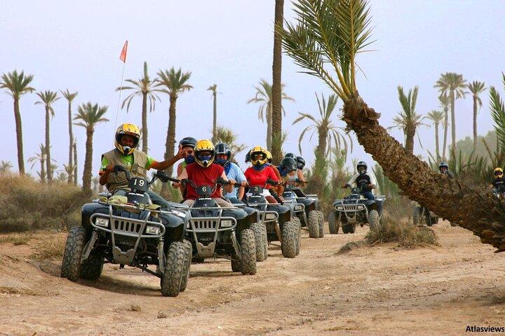2-Hour Quad Bike & Camel Ride in Marrakech Palmeraie