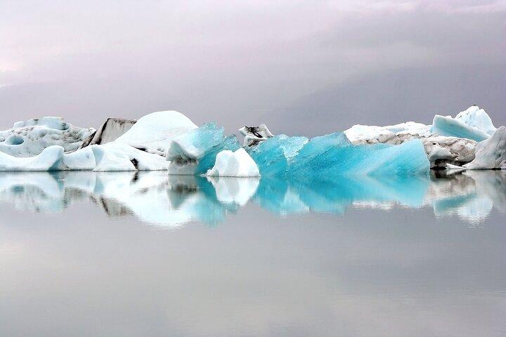 2-Day Blue Ice Cave, Glacier Lagoon and South Coast - Small Group