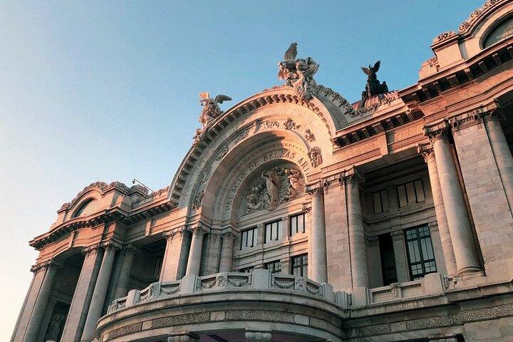 Walking Mexico City Tour with Anthropology Museum