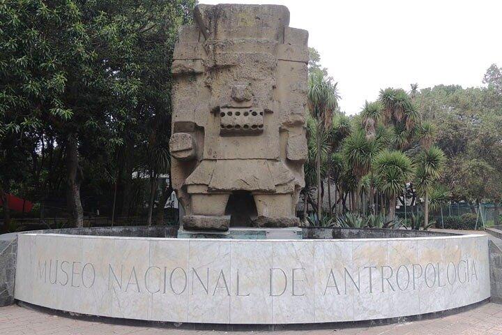 Walking Mexico City Tour with Anthropology Museum