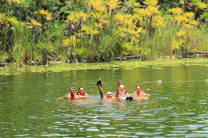 Cancun zip lines and Cenote