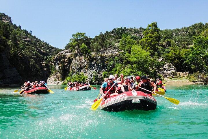 Family Rafting Trip at Köprülü Canyon Incl. Lunch from Side