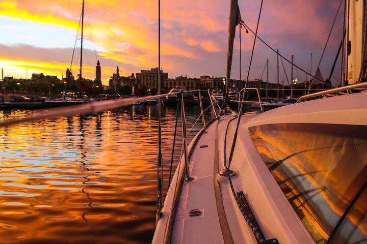 Sunset Private Sailing Experience in Barcelona up to 12 Guests