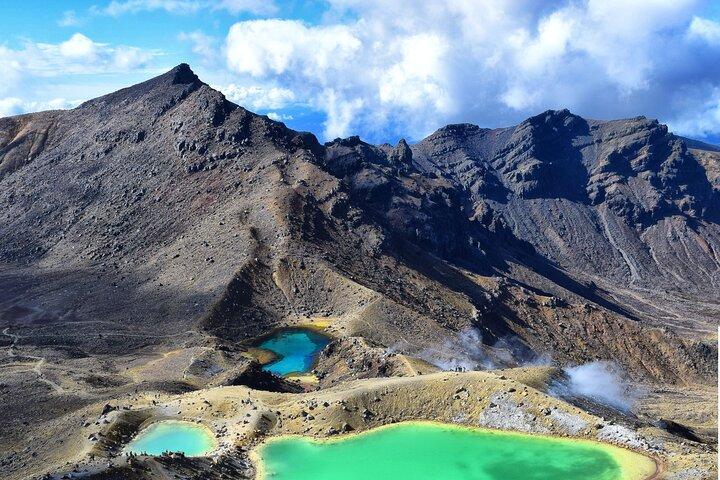 Tongariro Alpine Crossing One Way Shuttle from Ketetahi