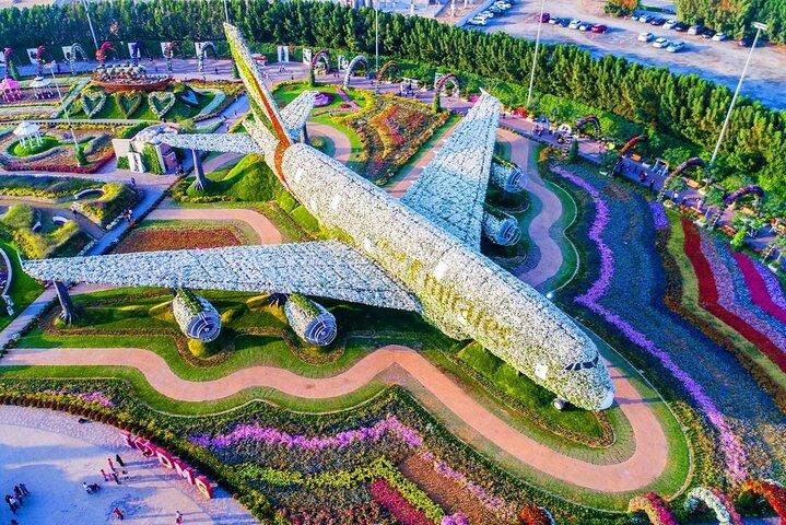 Dubai Miracle Garden and Butterfly Garden with Private Transfers