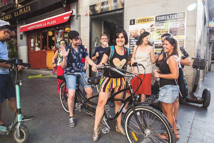 Madrid Retiro Park Electric Bike Tour (Small group, Semi Private)