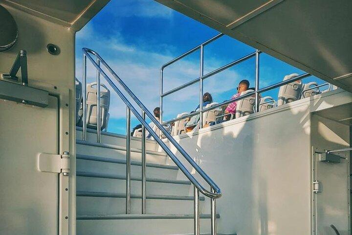 Lanzarote:Return ferry ticket to La Graciosa. Free wifi & parking