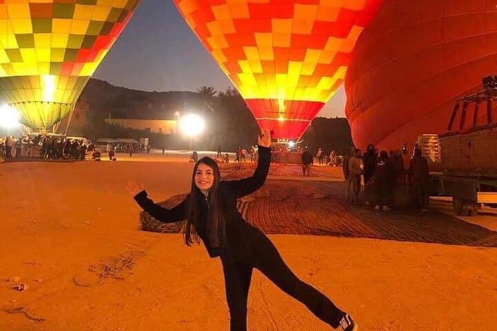 Overnight Luxor Tours by train from Cairo with Hot Air Balloon and much more