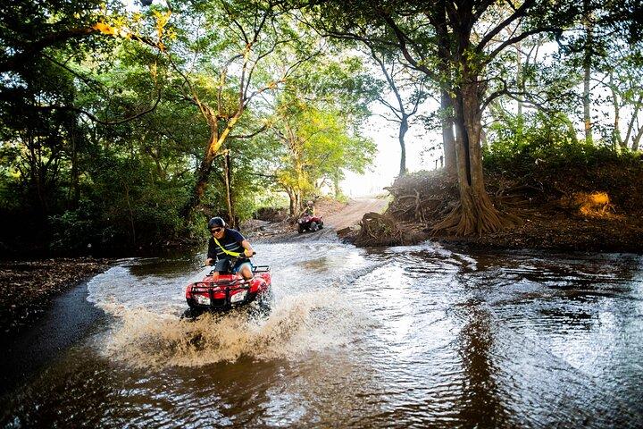 ATV or UTV Adventure with Banana Boat Ride to Conchal beach