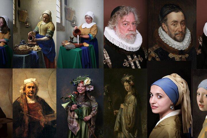 Become a Dutch Art Piece Photo Shoot in Amsterdam - Single Portrait
