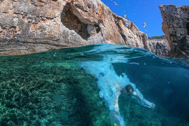 Cave exploring by kayak