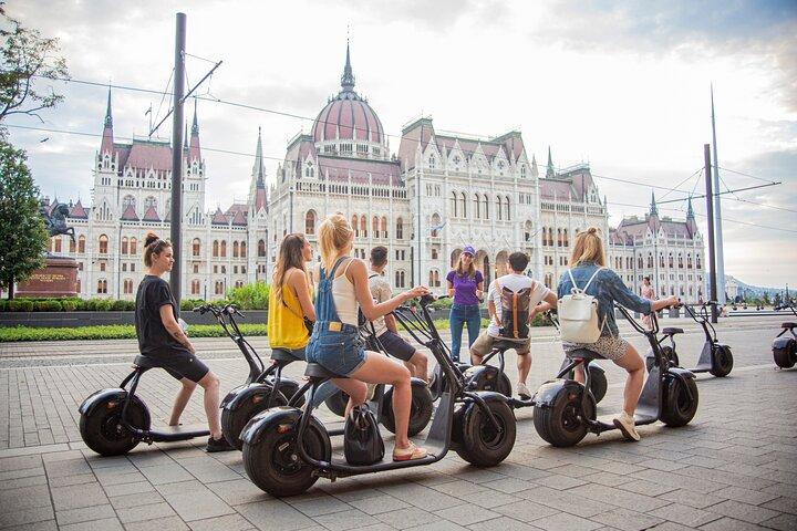 Guided Tours in Budapest on E-Scooter with various routes