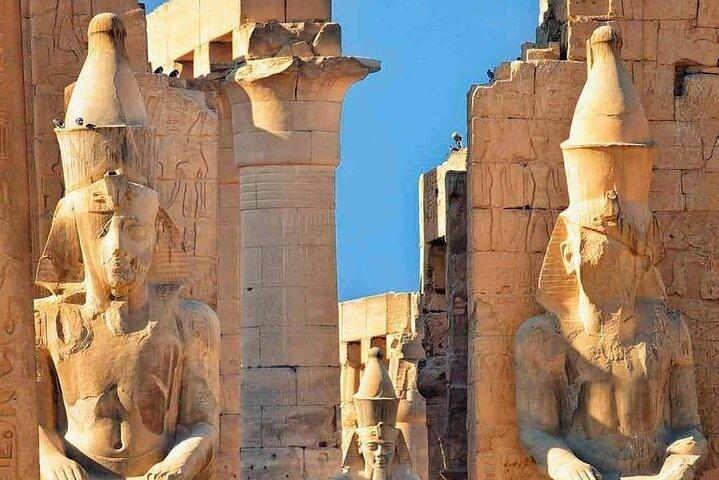 day tour in luxor. With lunch East and West Banks