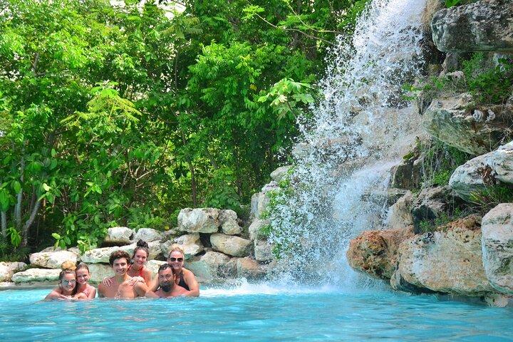 Bavaro Adventure Park Buggy Ride, Zipline Mega Splash, and Waterfall Pool