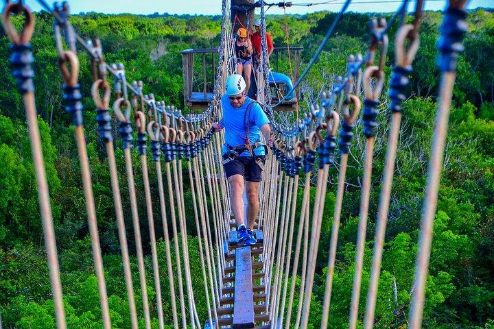 Bavaro Adventure Park Buggy Ride, Zipline Mega Splash, and Waterfall Pool