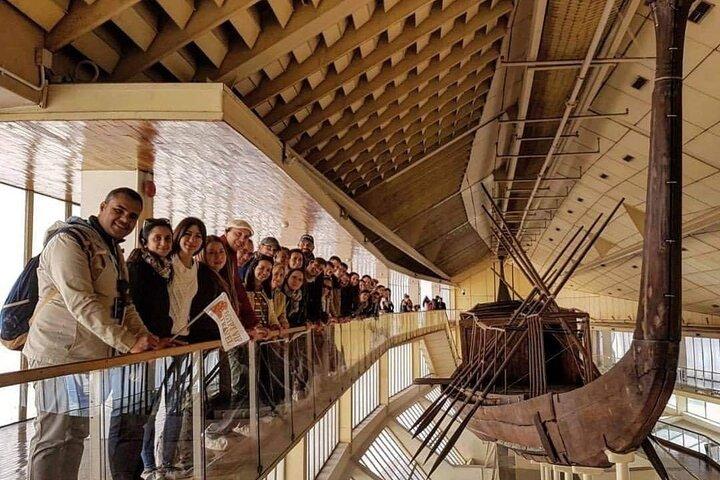 Day Tour at Giza Pyramids & Memphis & Sakkara