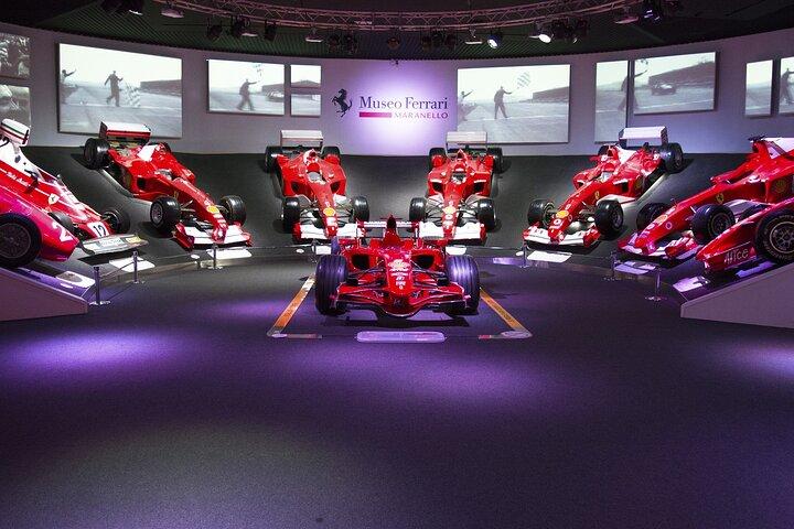 Private Tour to Maranello & Bologna with Ferrari Museum Entry