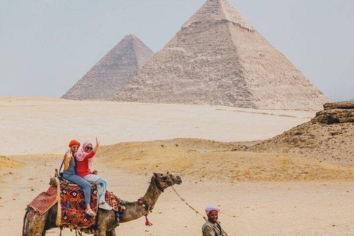 Giza Pyramids: Half-Day Tour & 1-Hour Camel Trek